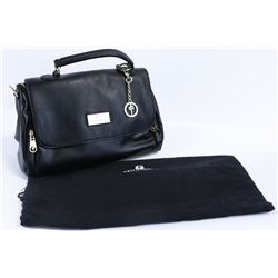 RED DRAGON WOMENS PURSE: BLACK W/ GOLD TRIM