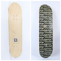 DC BLONDE SKATE DECK 8"