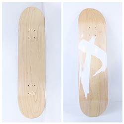 PLUSH BLONDE WOOD SKATE DECK 8.25"