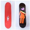 Image 1 : GIRL SKATE CO. BLACK SKATE DECK 8.375"