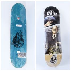 SLAVE  COMMONWEALTH "JON ALLIE" SKATE DECK 8.25"