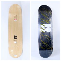 PLAN B PRO TEAM BLONDE/ BLACK SKATE DECK  8.375"