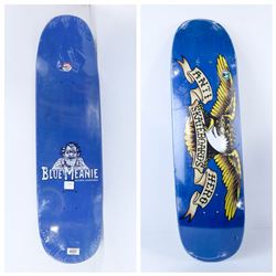 ANTI HERO "BLUE MEANIE" SKATE DECK 8.75"