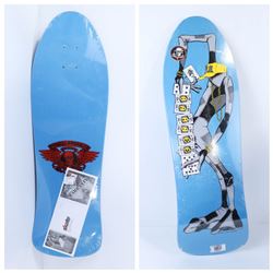 POWELL PERALTA BLUE SKATE DECK 9"