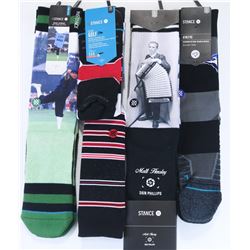 LOT OF 4 STANCE  SOCKS SIZE LARGE