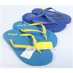 2 PACK LADIES SANDALS, CIRCA & ETNIES, SIZE 7/8