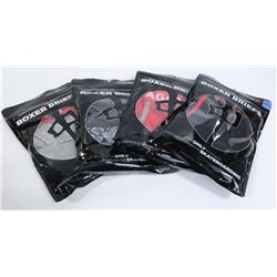 LOT OF 4 RED DRAGON BOXER BRIEFS, SIZE X-LARGE