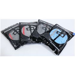 LOT OF 4 RED DRAGON BOXER BRIEFS, SIZE X-LARGE