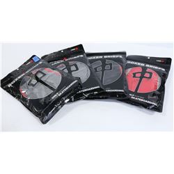 LOT OF 4 RED DRAGON BOXER BRIEFS, SIZE LARGE