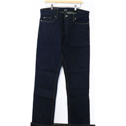 RVCA STRAIGHT CUT MENS JEANS, WAIST SIZE 34