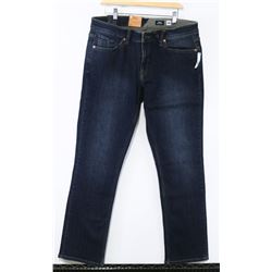 VOLCOM SLIM STRAIGHT CUT STONE MADE MENS JEANS