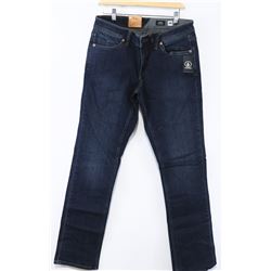 VOLCOM SLIM STRAIGHT CUT STONE MADE MENS JEANS