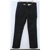 Image 1 : BRIXTON STRAIGHT LEG LOW RISE BLACK PANTS