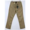 Image 1 : BRIXTON STRAIGHT LEG LOW RISE KHAKI PANTS