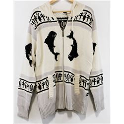 RED DRAGON MENS KNIT HOODIE SIZE M