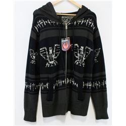 RED DRAGON MENS KNIT HOODIE SIZE L