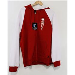 RED DRAGON MENS ZIP UP HOODIE SIZE L