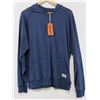 Image 1 : DEUS BLUE LIGHTWEIGHT ZIP UP HOODIE SIZE M