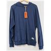 Image 1 : DEUS BLUE LIGHTWEIGHT ZIP UP HOODIE SIZE XL
