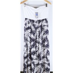 SPLENDID WOMENS STRAPLESS NAVY AND WHITE