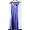 Image 1 : SPLENDID MATTE BLUE WOMENS SUNDRESS SIZE S