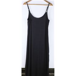 SPLENDID GREY STRIPED WOMENS SUNDRESS SIZE S