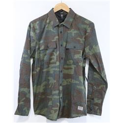 VOLCOM CAMO LONG SLEEVE MENS BUTTON UP