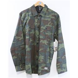 VOLCOM CAMO LONG SLEEVE MENS BUTTON UP
