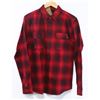 Image 1 : HUFF FREEMAN LONG SLEEVE RED FLANNEL DOUBLE