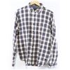 Image 1 : KR3W EGGSHELL PLAID MENS LONG SLEEVE FLANNEL
