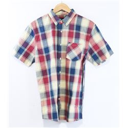 LIFETIME MENS ASSORTED PLAID SHORT SLEEVE