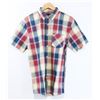 Image 1 : LIFETIME MENS ASSORTED PLAID SHORT SLEEVE