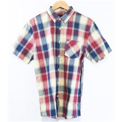 LIFETIME MENS ASSORTED PLAID SHORT SLEEVE