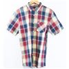 Image 1 : LIFETIME MENS ASSORTED PLAID SHORT SLEEVE
