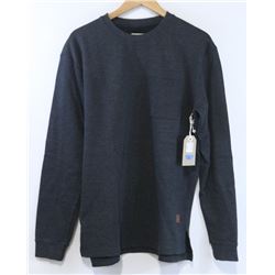 EKUMENIK MENS GREY HEAVY CREW NECK SHIRT SIZE L