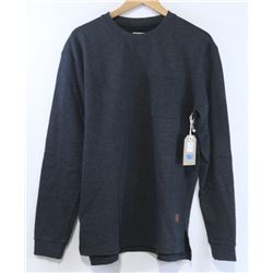 EKUMENIK MENS GREY HEAVY CREW NECK SHIRT SIZE XL