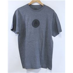 NIXON GREY MENS TSHIRT SIZE L