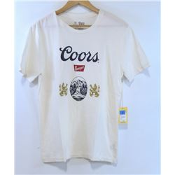 BRIXTON MENS COORS BANQUET EGGSHELL MENS TSHIRT
