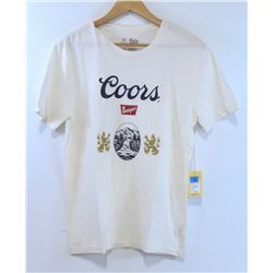 BRIXTON MENS COORS BANQUET EGGSHELL MENS TSHIRT