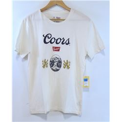 BRIXTON MENS COORS BANQUET EGGSHELL MENS TSHIRT