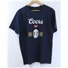 Image 1 : BRIXTON MENS COORS BANQUET NAVY MENS TSHIRT