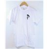 Image 1 : AMERICAN APPAREL WHITE PLUSH "P" TSHIRT SIZE S