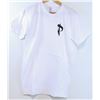 Image 1 : AMERICAN APPAREL WHITE PLUSH "P" TSHIRT SIZE S