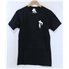Image 1 : AMERICAN APPAREL PLUSH MENS BLACK "P" TSHIRT
