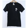 Image 1 : AMERICAN APPAREL PLUSH MENS BLACK "P" TSHIRT