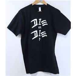 AMERICAN APPAREL PLUSH MENS BLACK DIE OR DIE