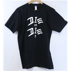 AMERICAN APPAREL PLUSH MENS BLACK DIE OR DIE
