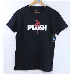 RED DRAGON MENS BLACK PLUSH TSHIRT SIZE L