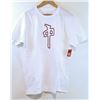 Image 1 : RED DRAGON MENS WHITE LOGOED TSHIRT SIZE XL