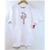 Image 1 : RED DRAGON MENS WHITE LOGOED TSHIRT SIZE S